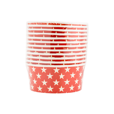 Hamptons Star Paper Sundae Cups