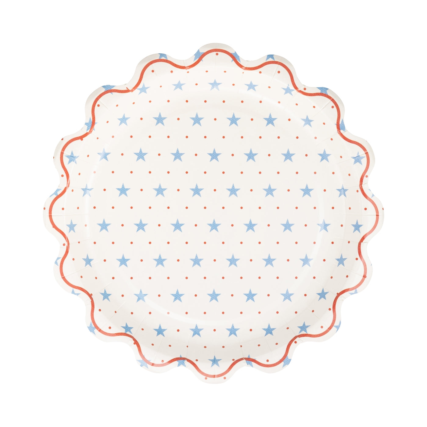 Hamptons Petite Stars 9" Paper Plate