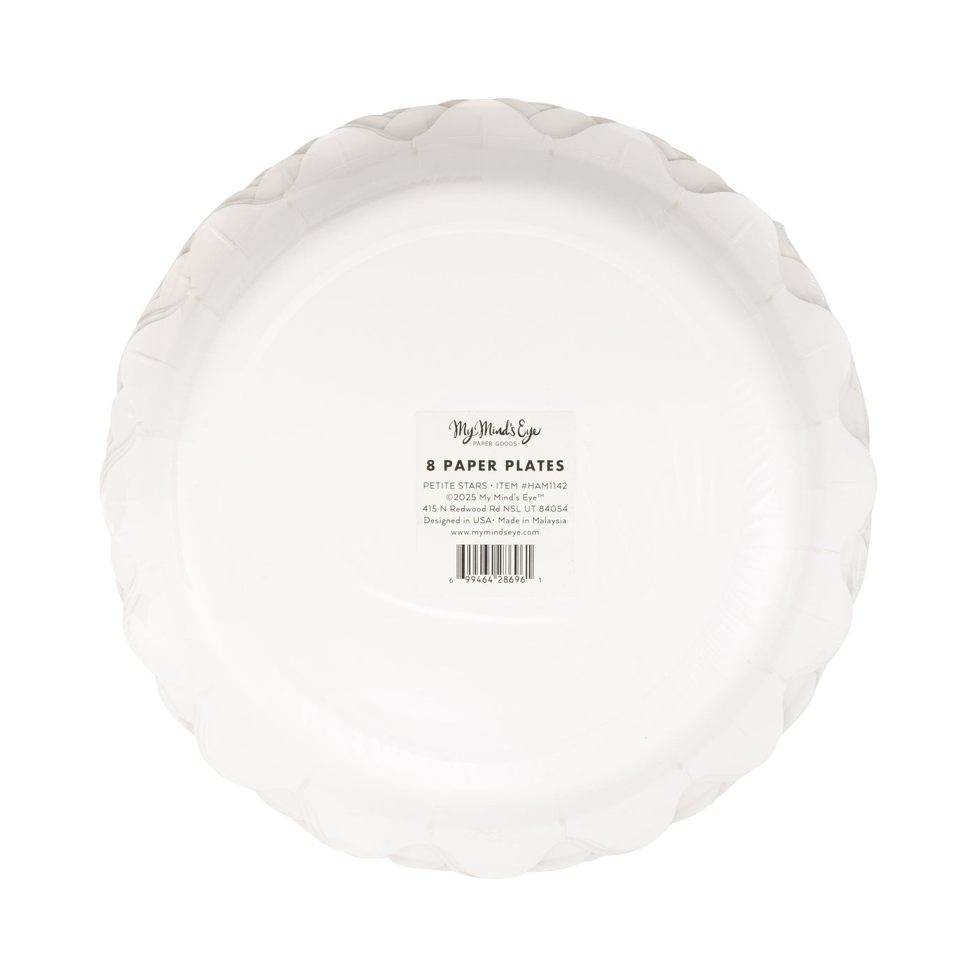 Hamptons Petite Stars 9" Paper Plate