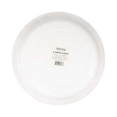 Hamptons Floral 10" Round Paper Plate