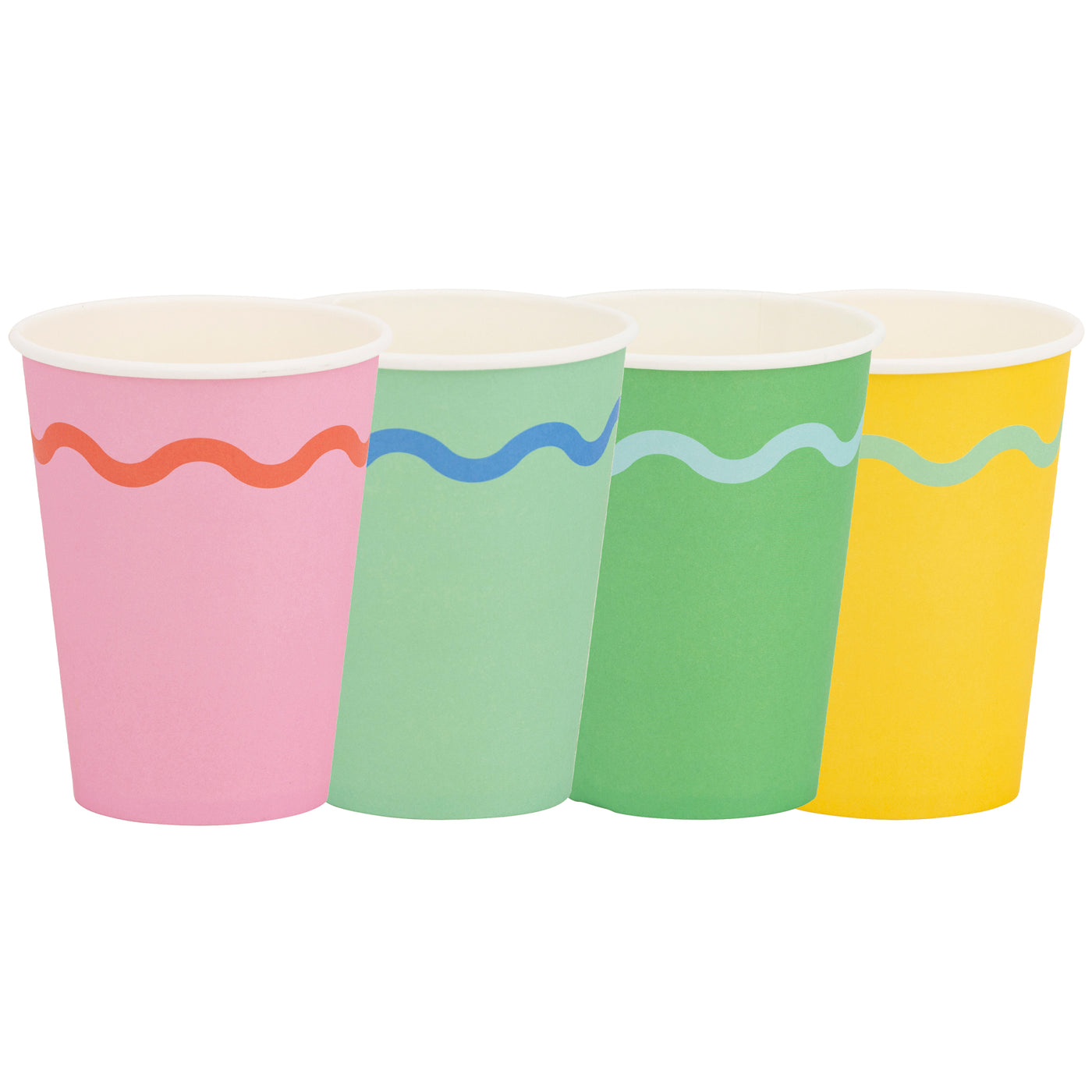 Bright Birthday Party Cups - 12 oz