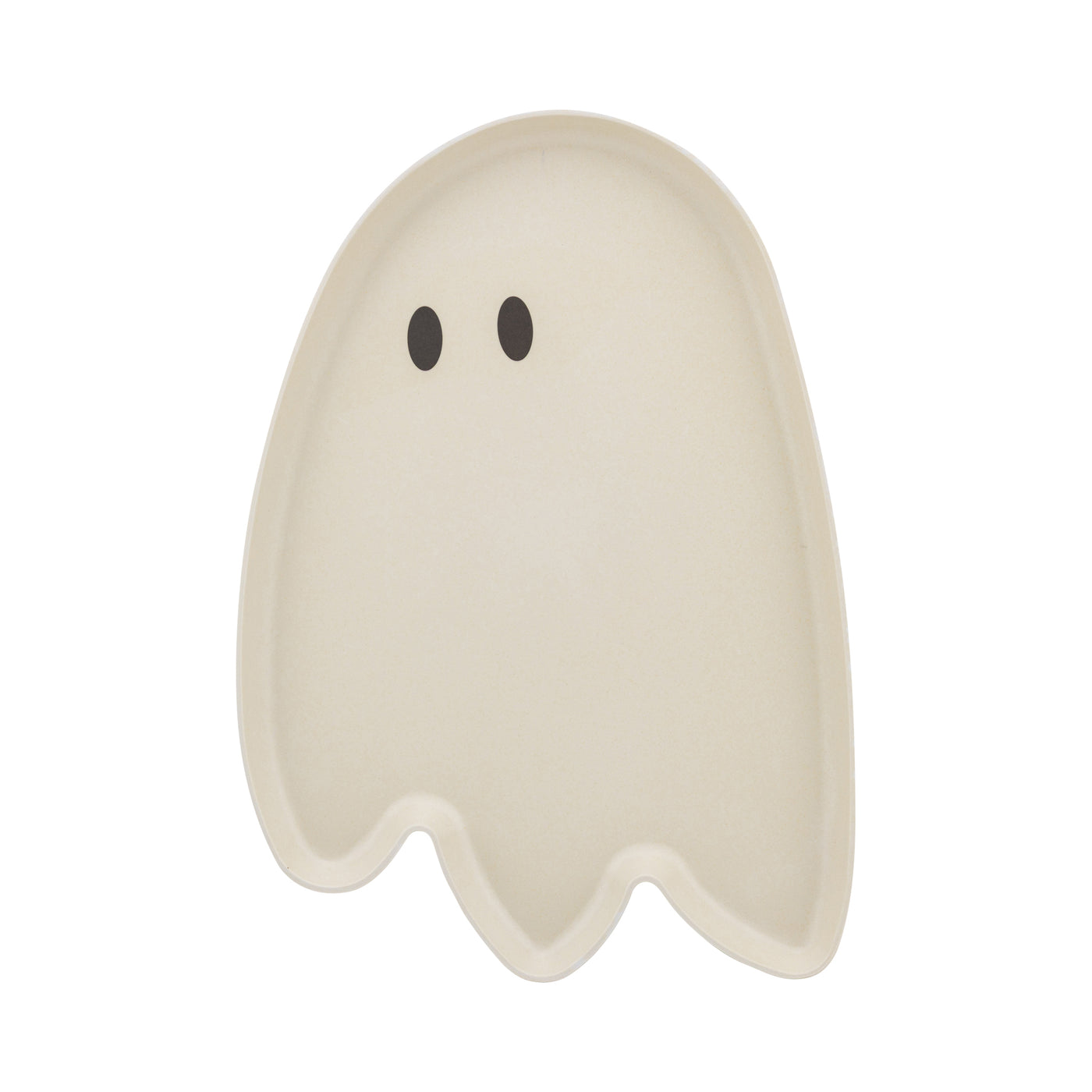 Ghost Shaped Bamboo Tray