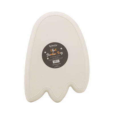 Ghost Shaped Bamboo Tray
