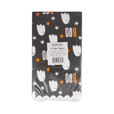 Boo Stars Ghost Dinner Napkin