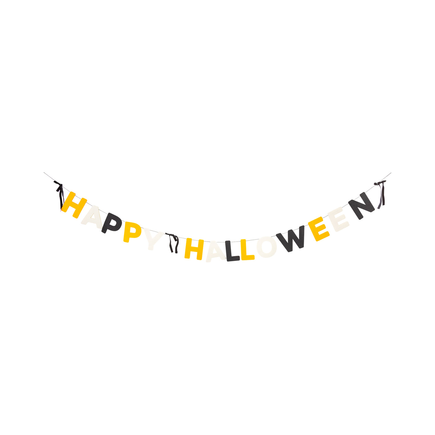 Felt & Bows Happy Halloween Banner