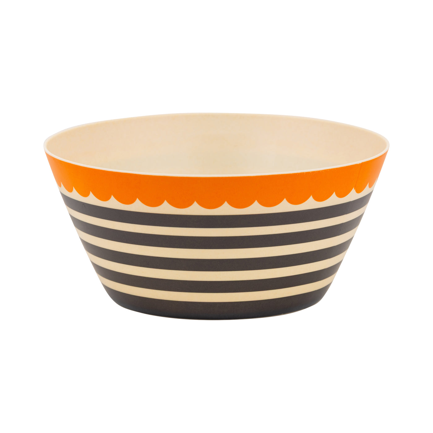 Striped Bamboo Bowl