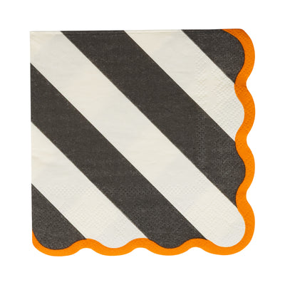 Striped Cocktail Napkin Set