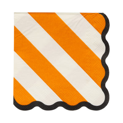 Striped Cocktail Napkin Set