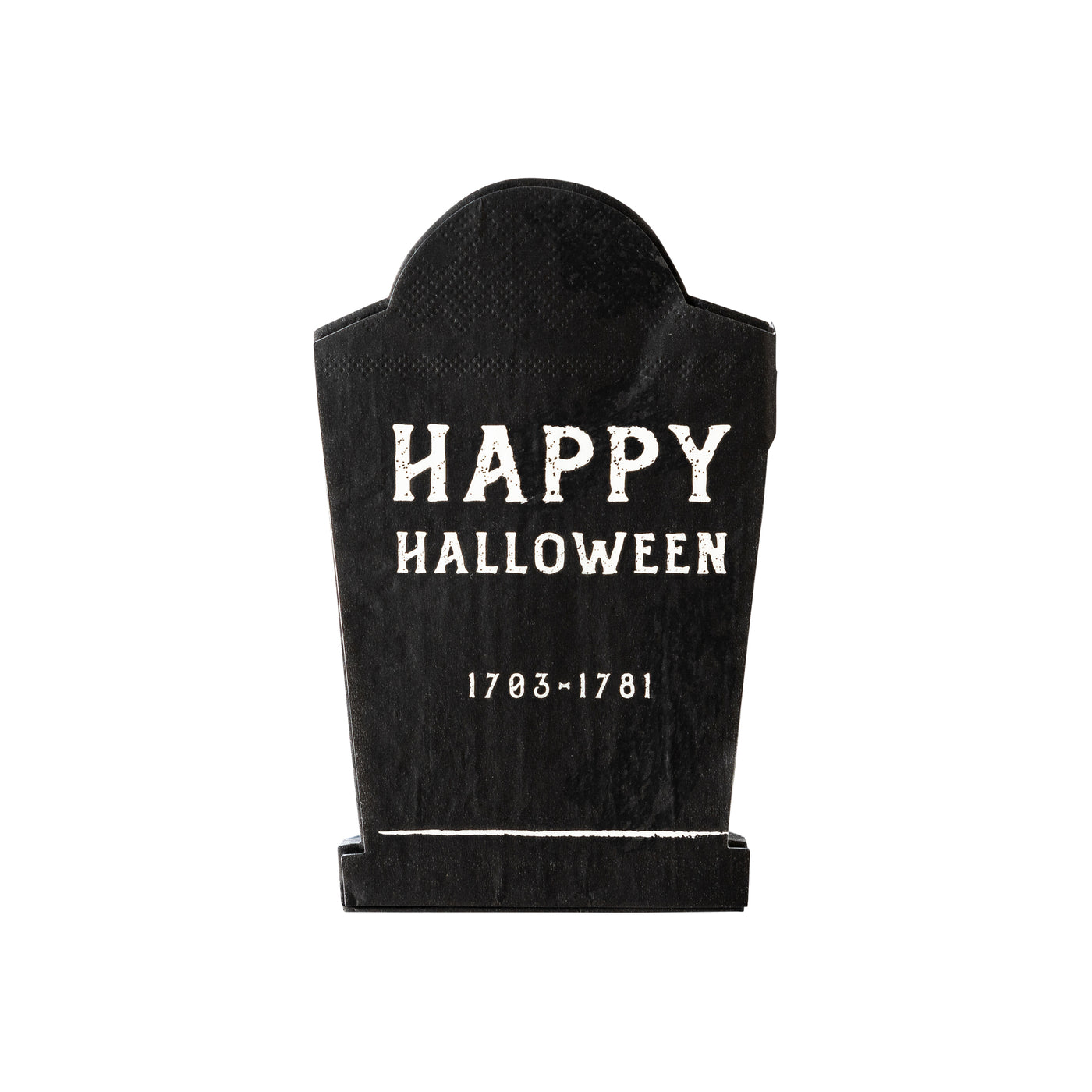 Haunted Village Tombstone Shaped Paper Dinner Napkin
