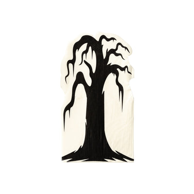 Haunted Tree Shaped Paper Napkin