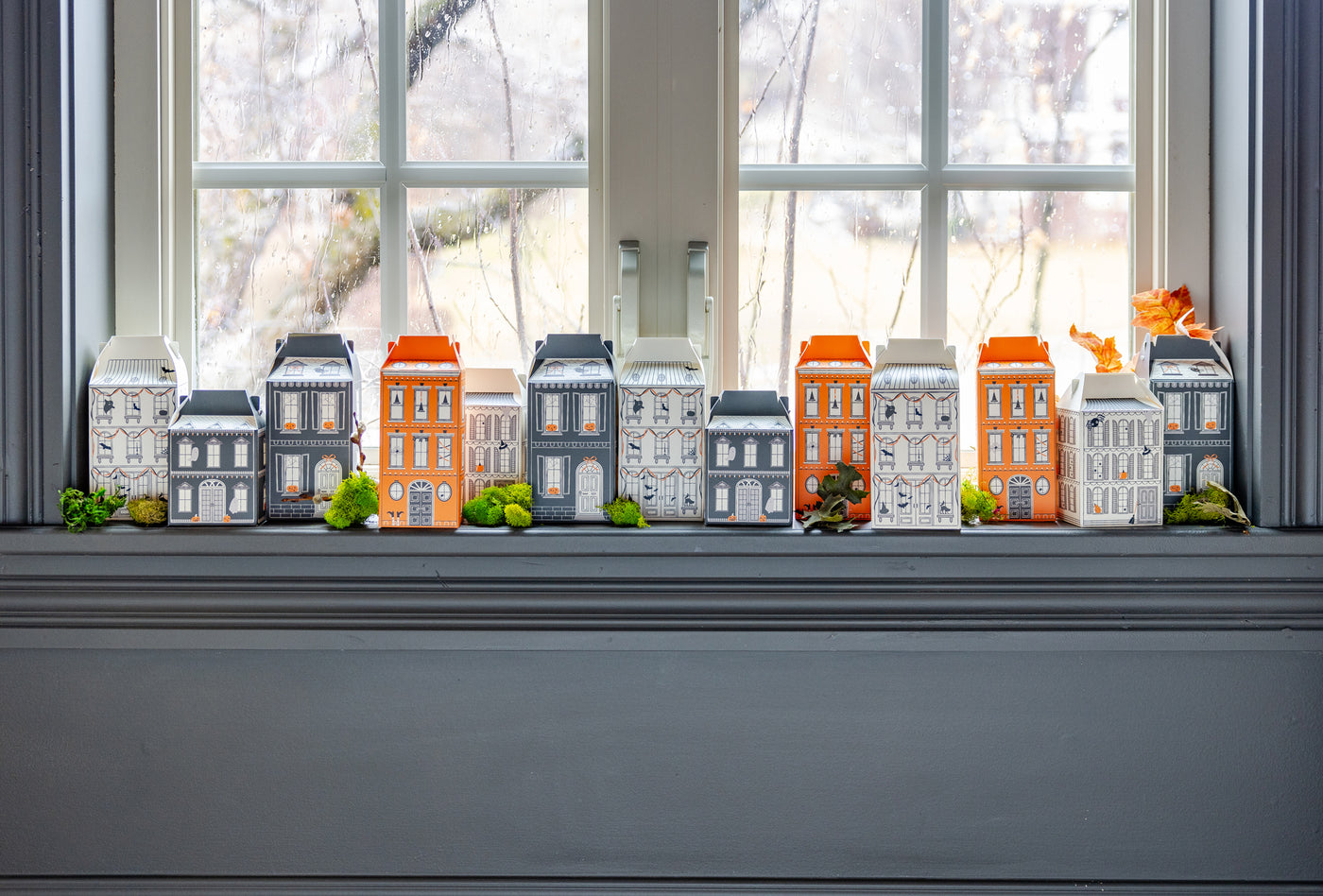 Halloween Village Treat Boxes