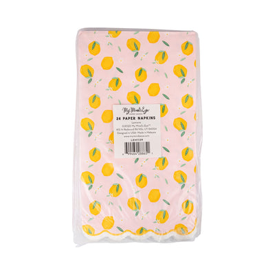 Lemons Dinner Napkin