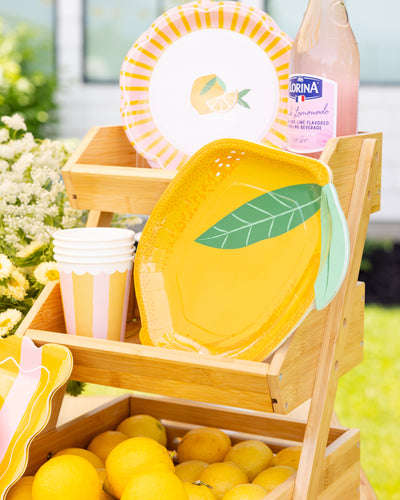 Lemon Shaped Plate