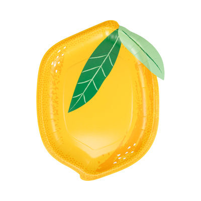 Lemon Shaped Plate
