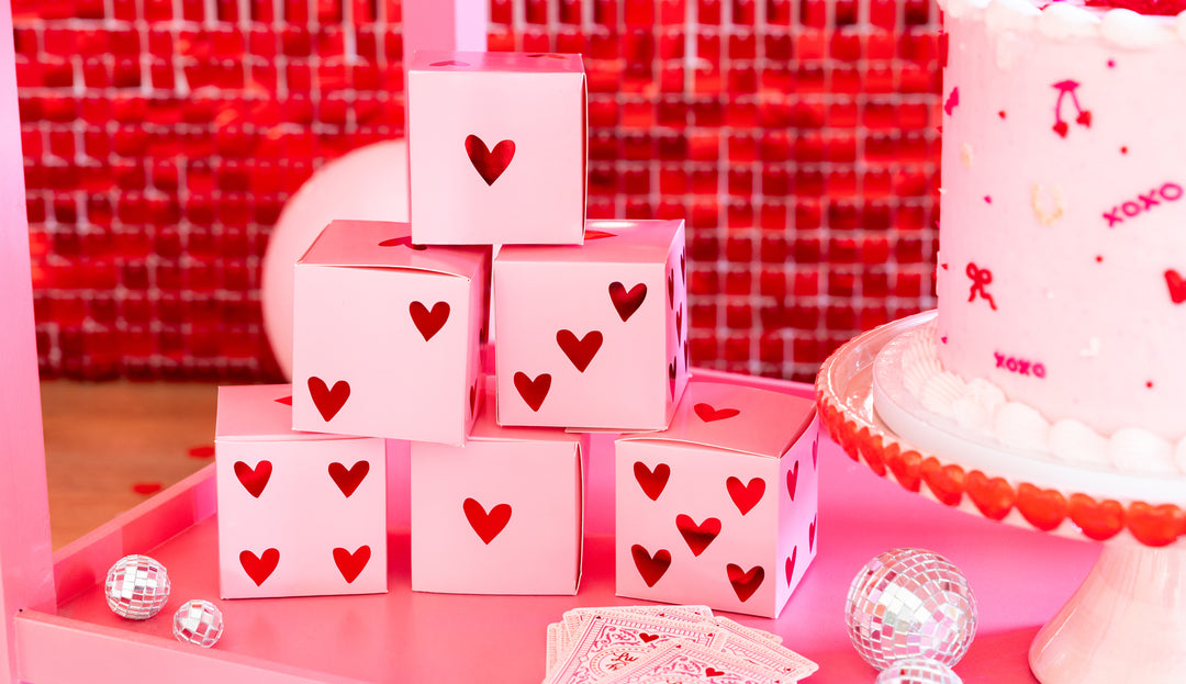 Heart Dice Treat Boxes | My Mind's Eye.