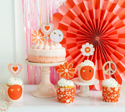 Occasions by Shakira - Love Baking Cups with Toppers