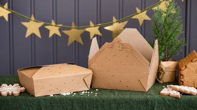 Christmas Memories Kraft Take Home Box
