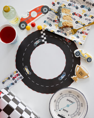 Miles per Hour - Race Pattern Plate