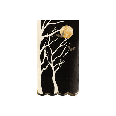 Tree and Moon Paper Napkin