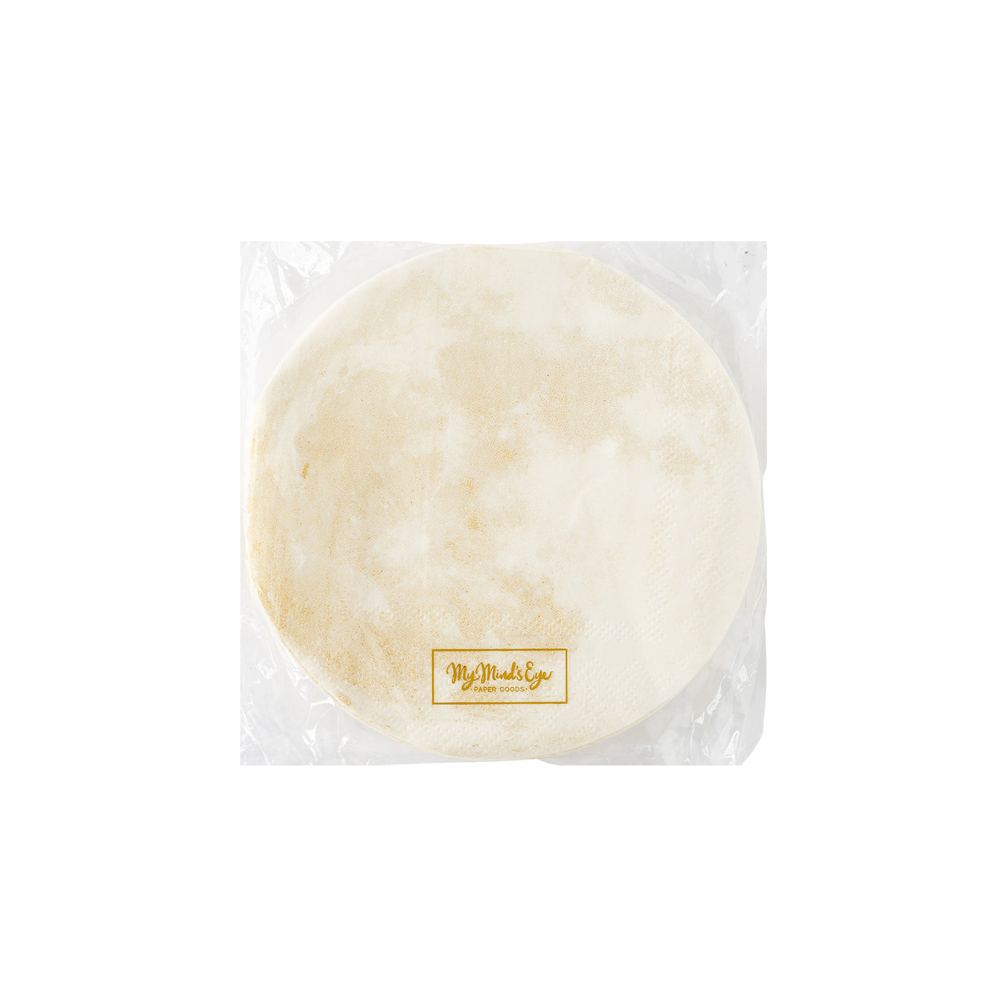 Realistic Moon Shaped Paper Napkin