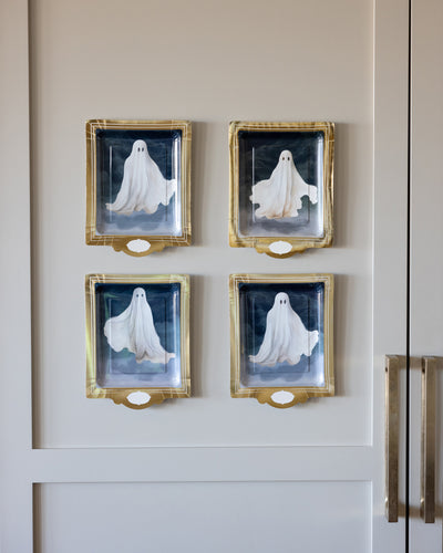 Framed Ghost Plate Set