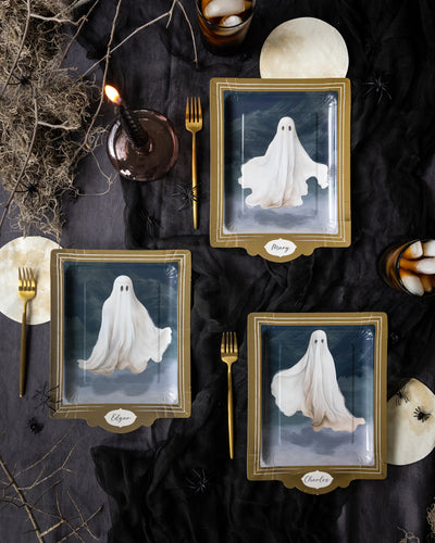 Framed Ghost Plate Set