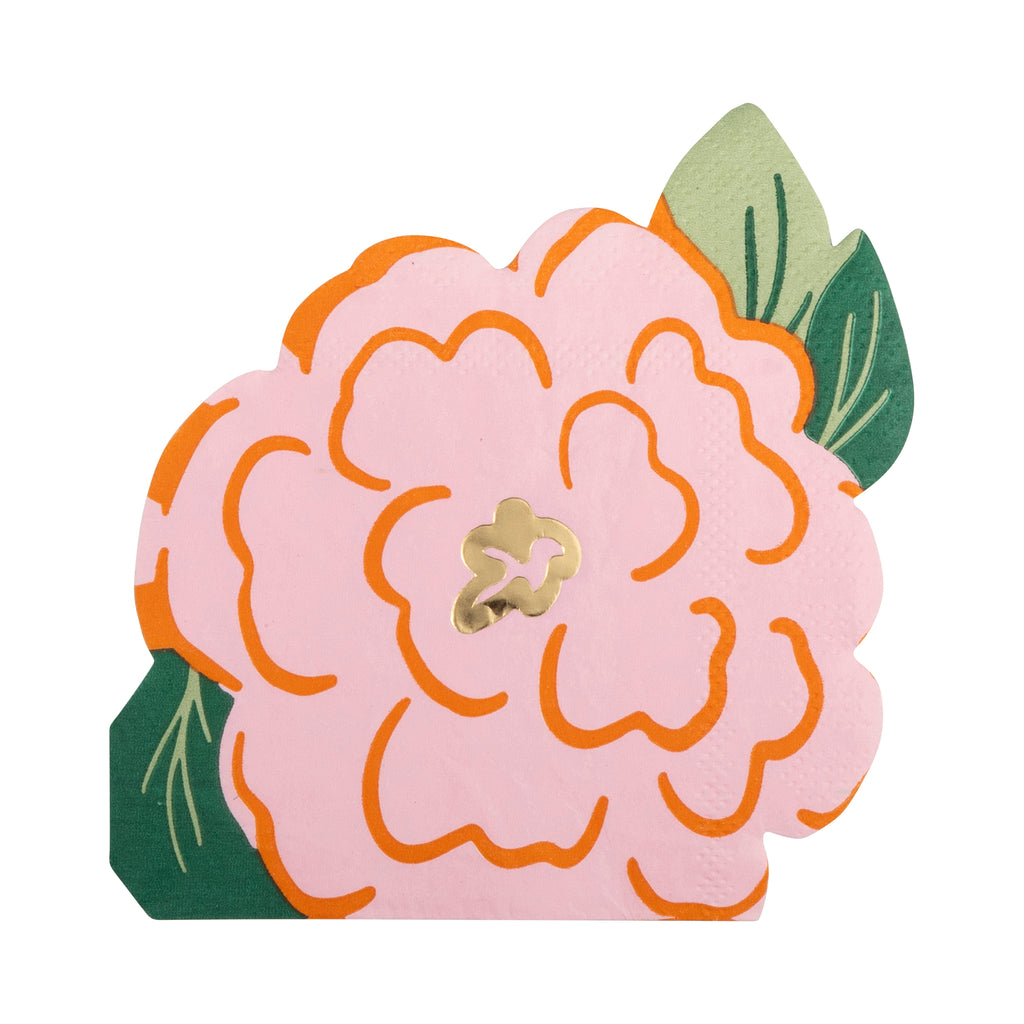 Flower Shaped Cocktail Napkin