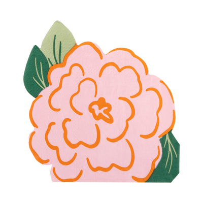 Flower Shaped Cocktail Napkin