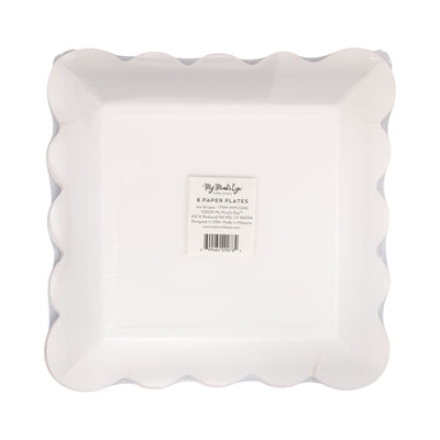 Joy Striped Plates