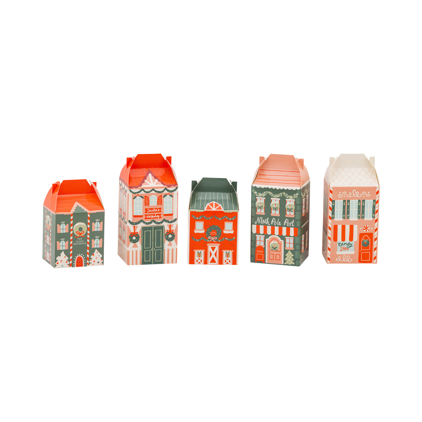 North Pole Advent Boxes