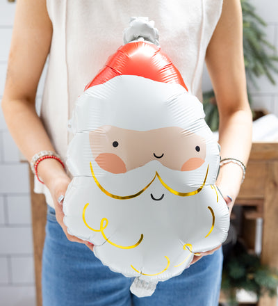 Santa Mylar Balloon