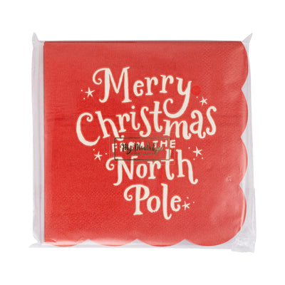 Merry Christmas Cocktail Napkin