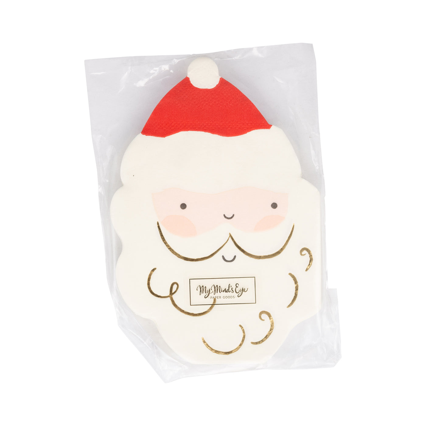Santa Shaped Dinner Napkin
