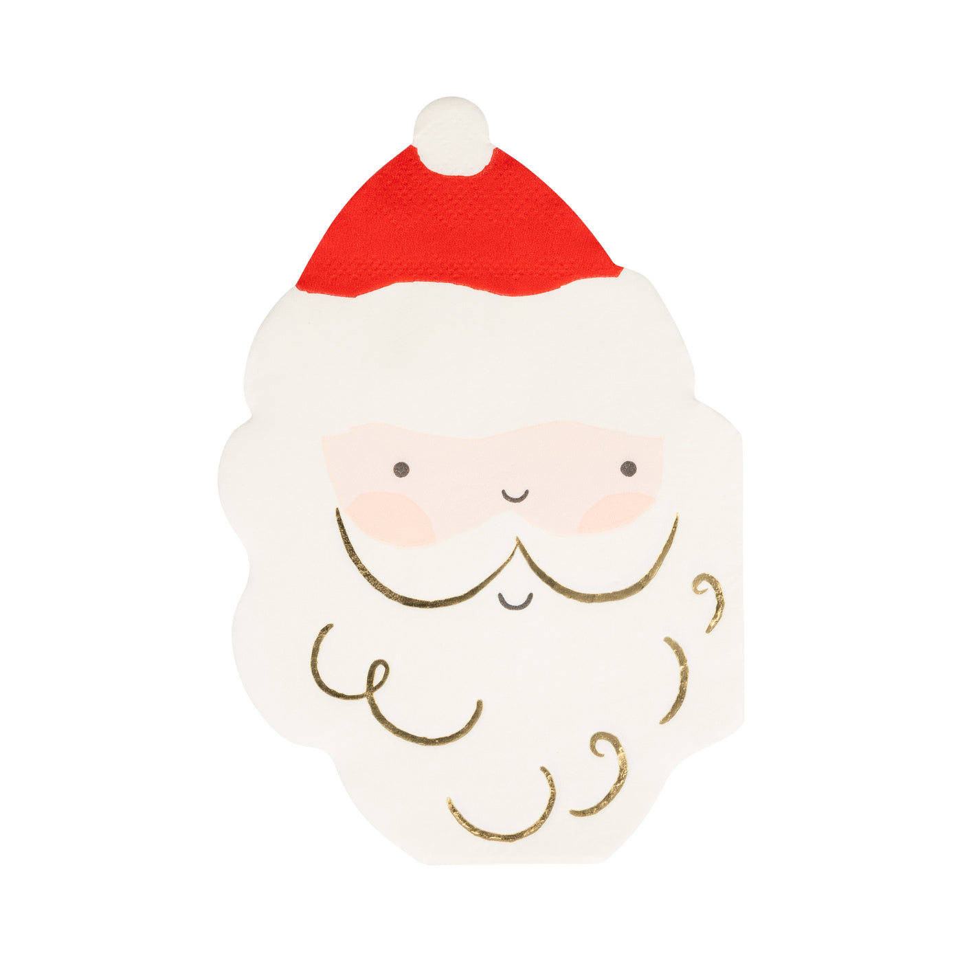 Santa Shaped Dinner Napkin