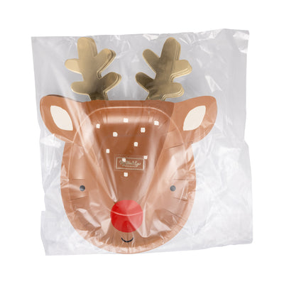 Rudolph Shaped Plate