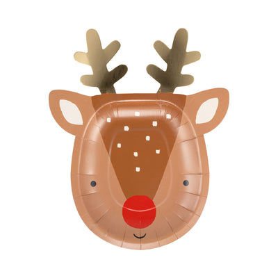 Rudolph Shaped Plate