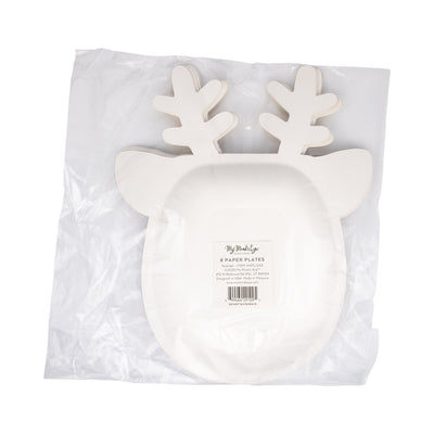 Rudolph Shaped Plate
