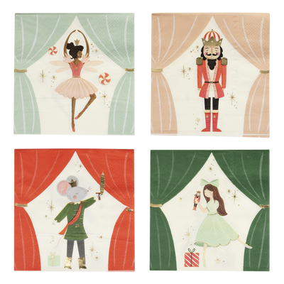 Nutcracker Napkin Set