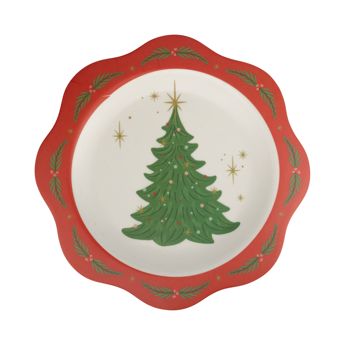 Nutcracker Bamboo 9" Plate Set