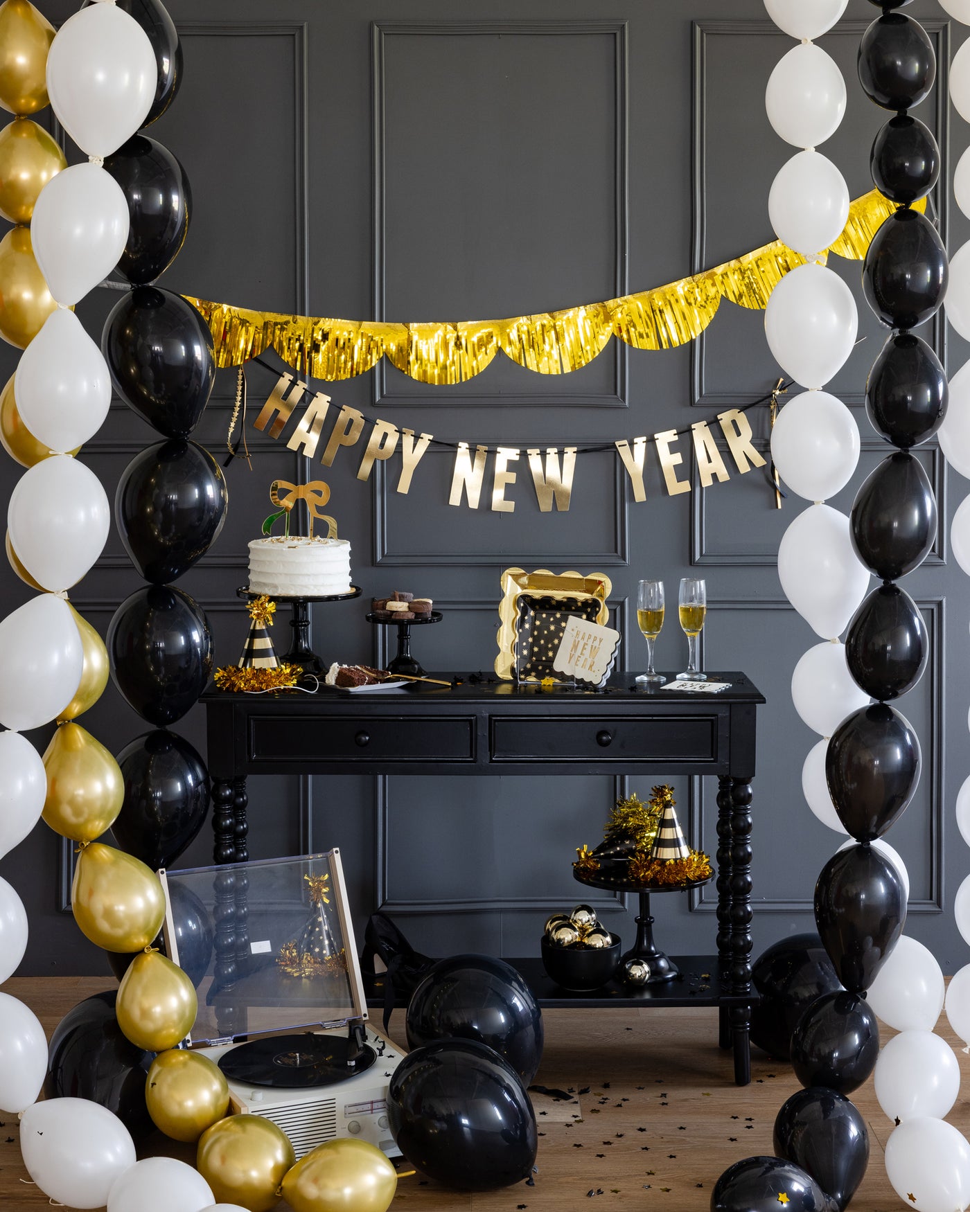 Happy New Year Banner Set