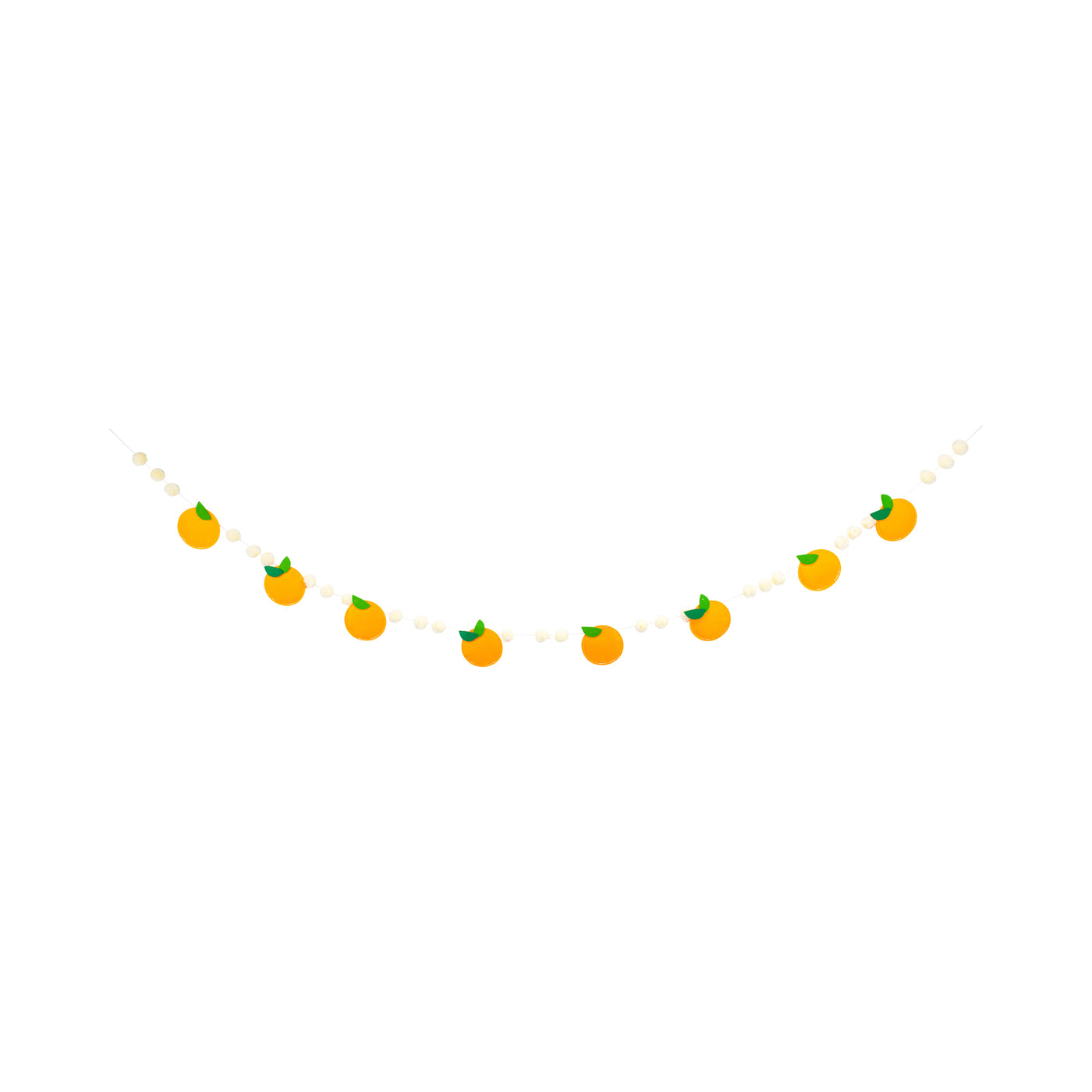 Felt Orange Banner