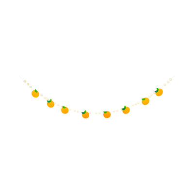 Felt Orange Banner