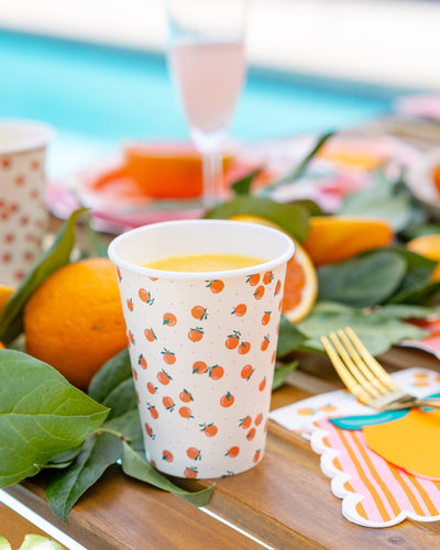 Oranges Party Cup