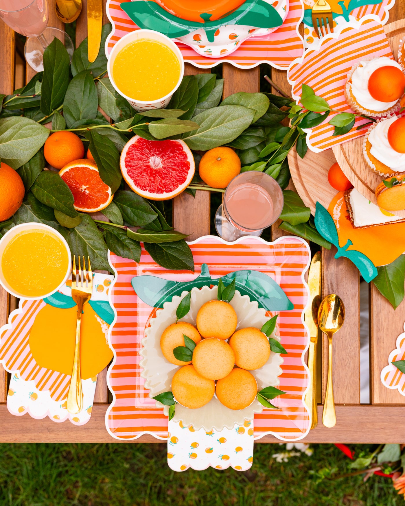 Oranges Dinner Napkin