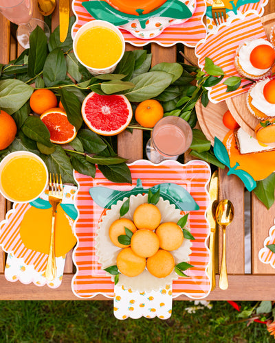 Oranges Dinner Napkin