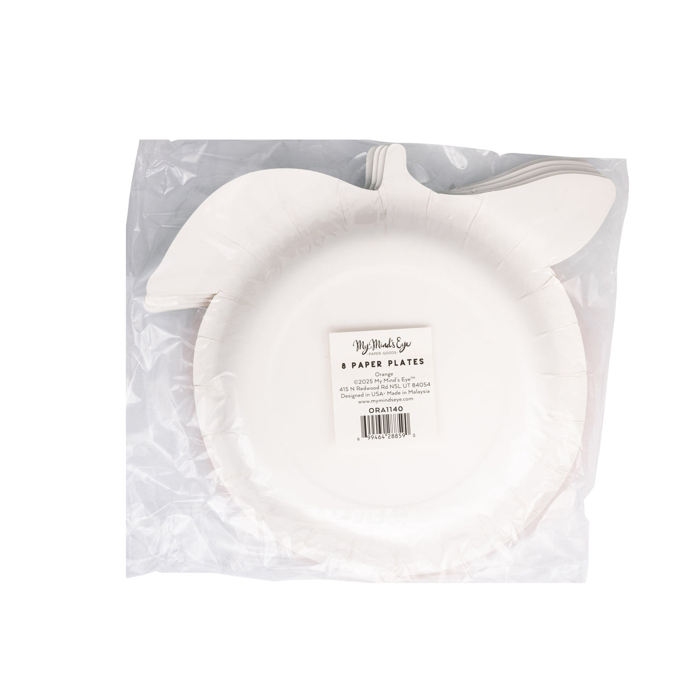 Orange Shaped Plate