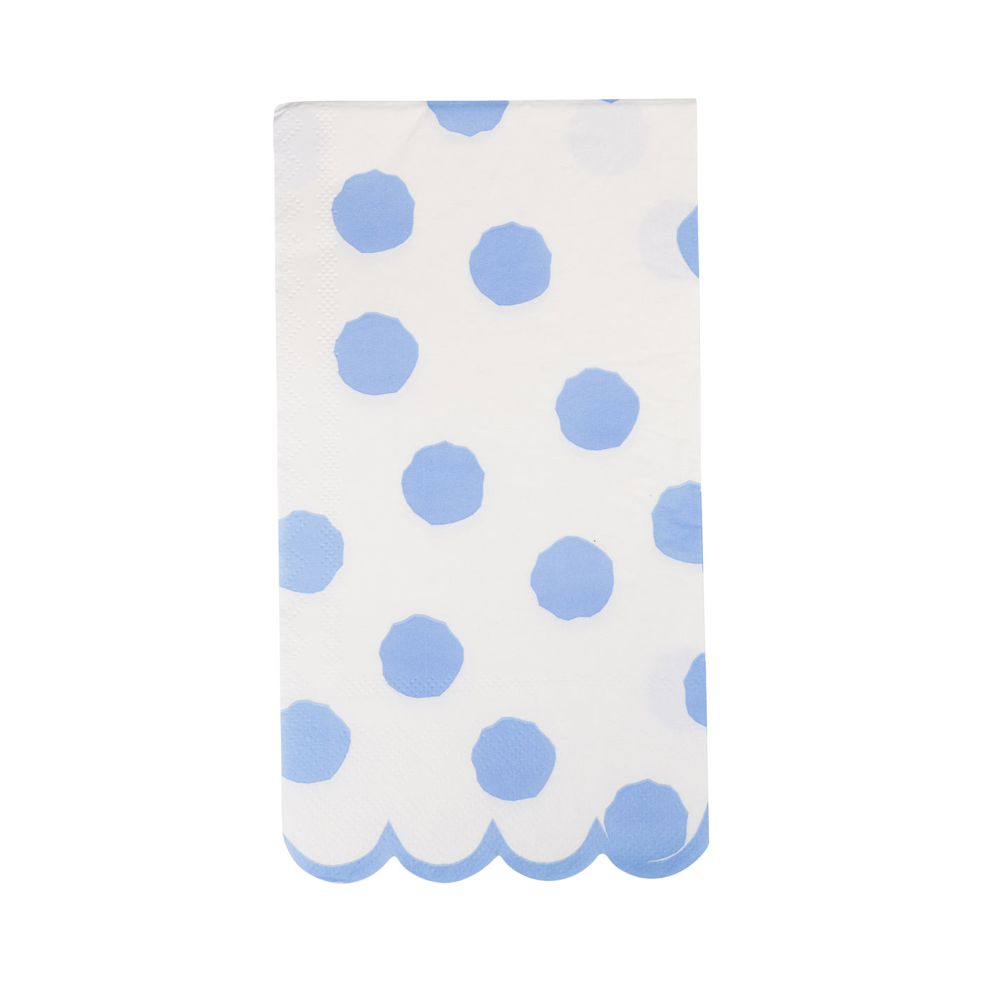 Blue Polka Dot Dinner Napkin