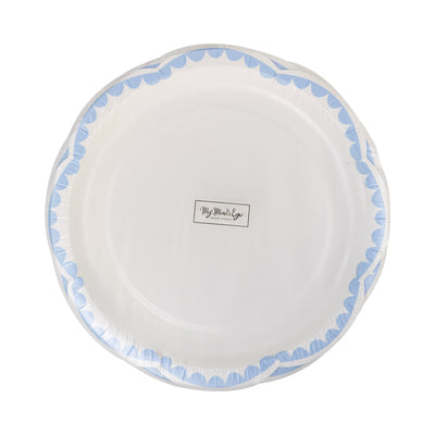 Blue Dessert 8" Plate