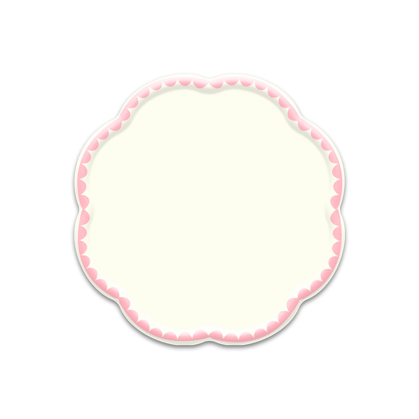 Pink Dessert 8" Plate