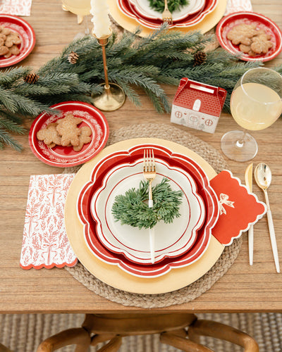 Red Bough Edge Plate